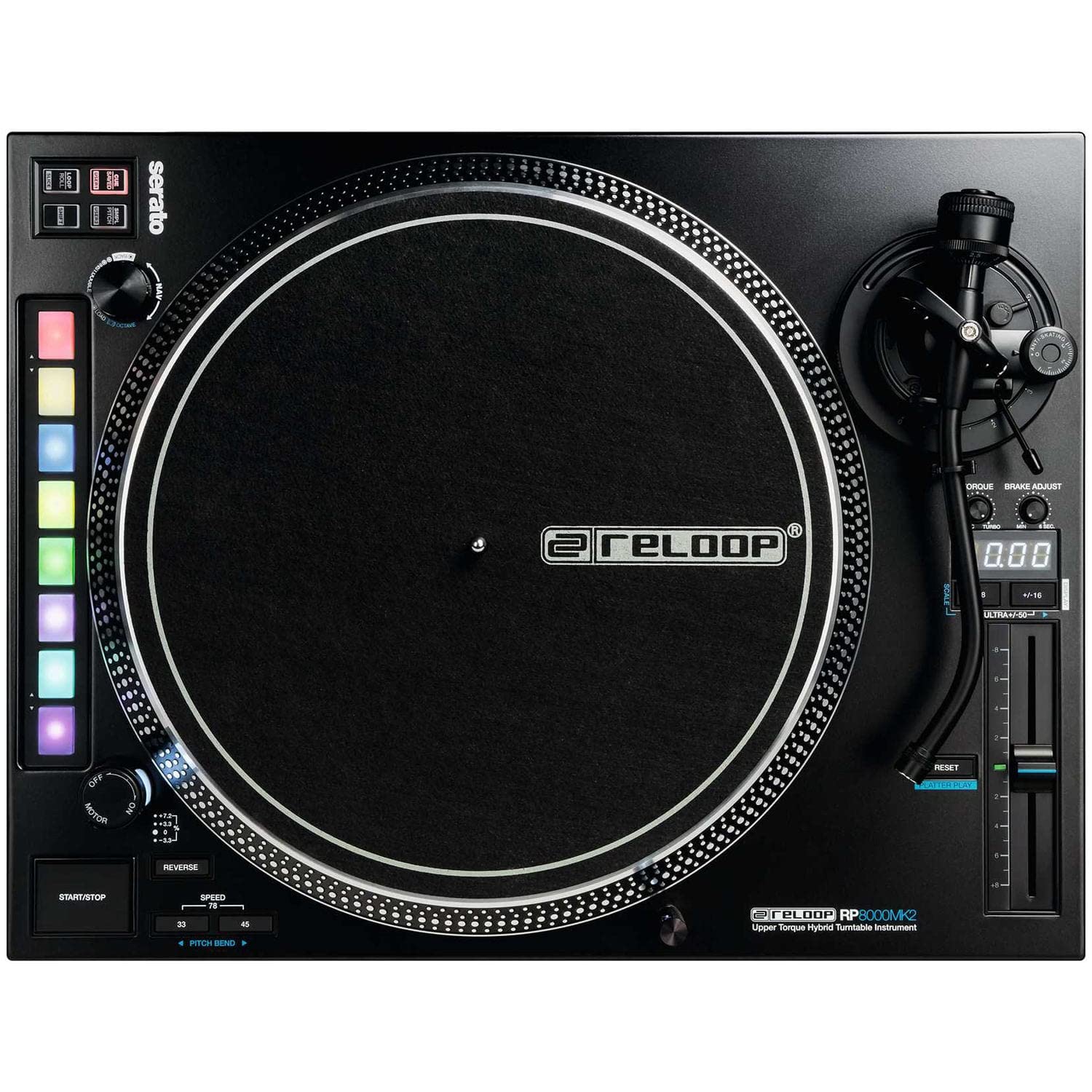 Amazon.com: (2) Reloop RP-8000 MK2 上扭力混合套組: 樂器